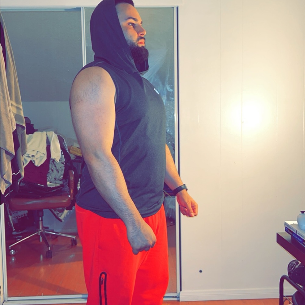 Hoodie tank top